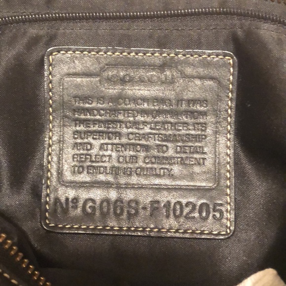 Coach Hampton Pleated Black Leather Hobo Bag - Picture 6 of 15